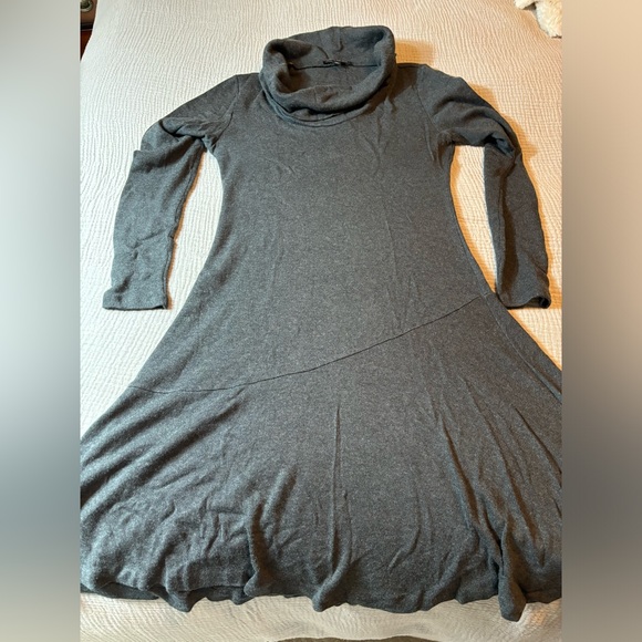 Banana Republic sweater dress, fit & flare, Sz L - Picture 6 of 8